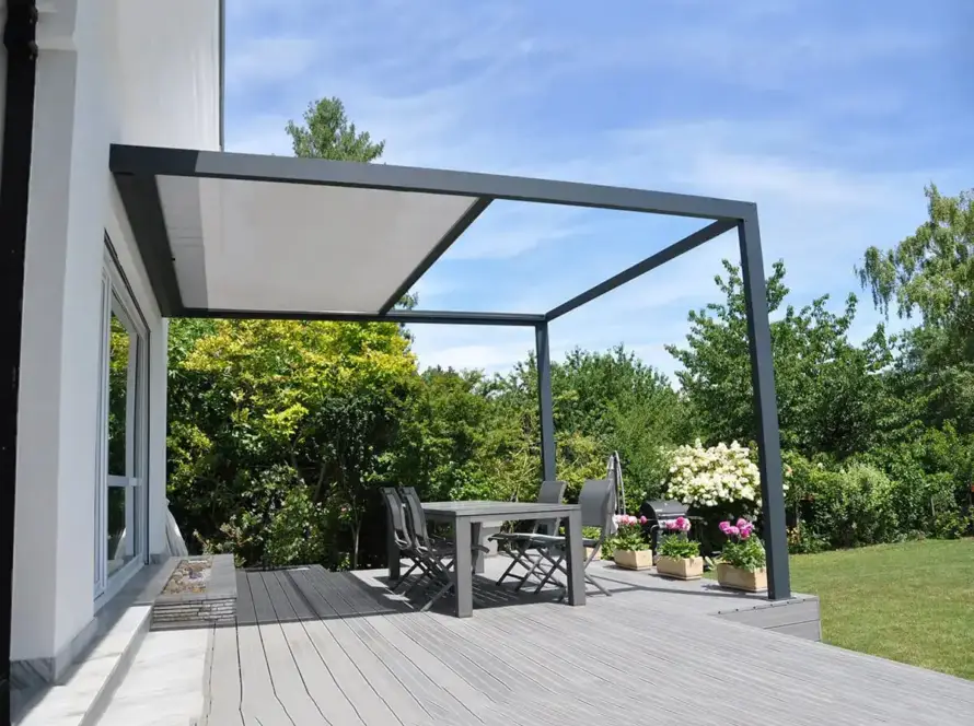 pergola a toile