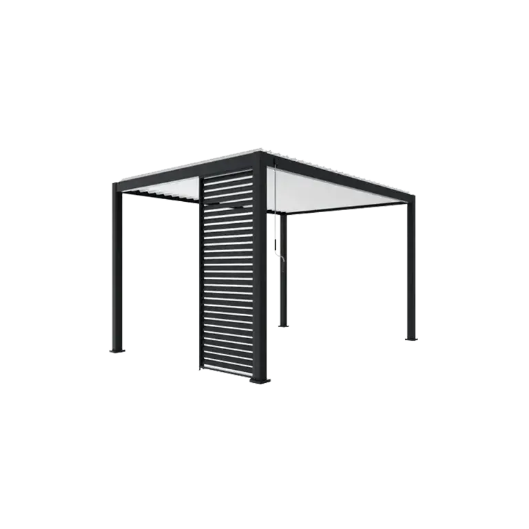 Pergola bioclimatique posée à La Bonneville-sur-Iton par Atout Menuiserie