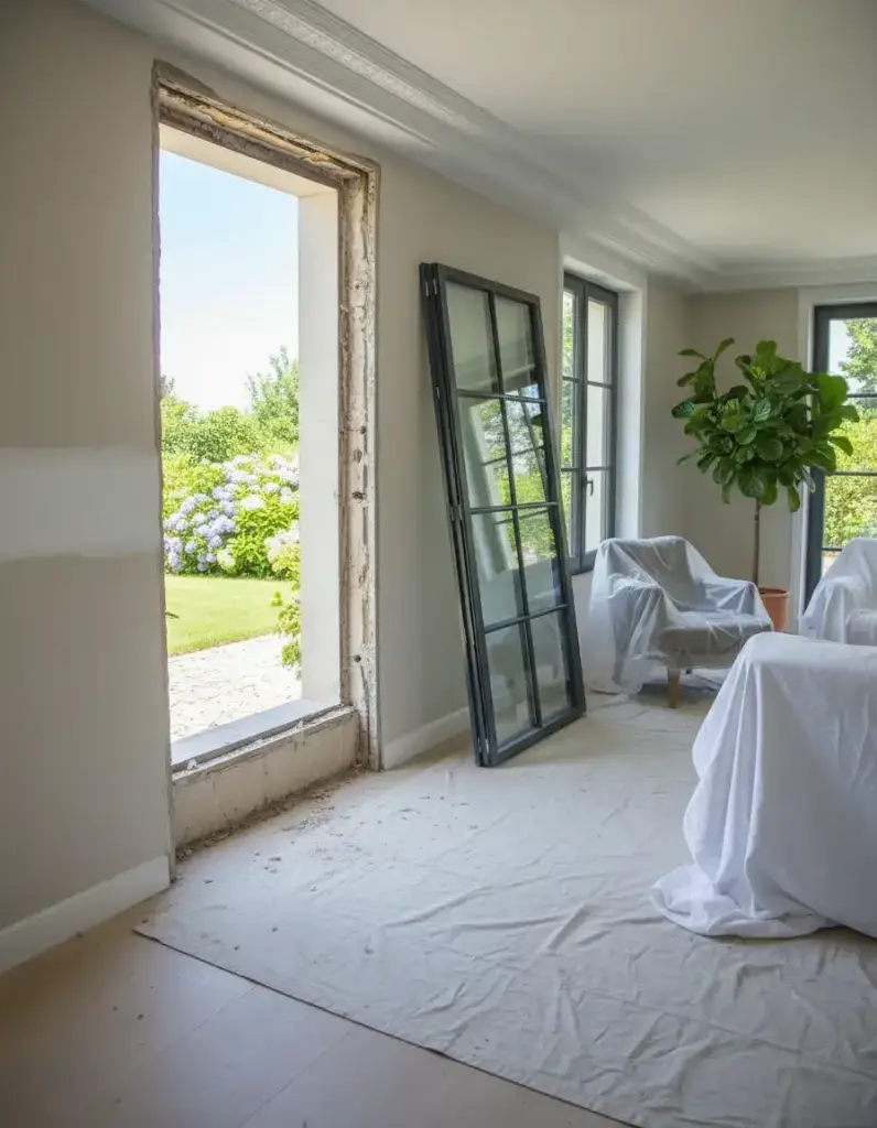 dépose totale renovation menuiseries