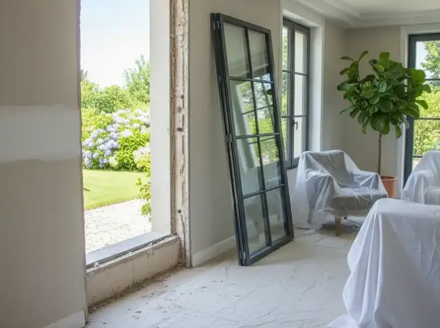 dépose totale renovation menuiseries