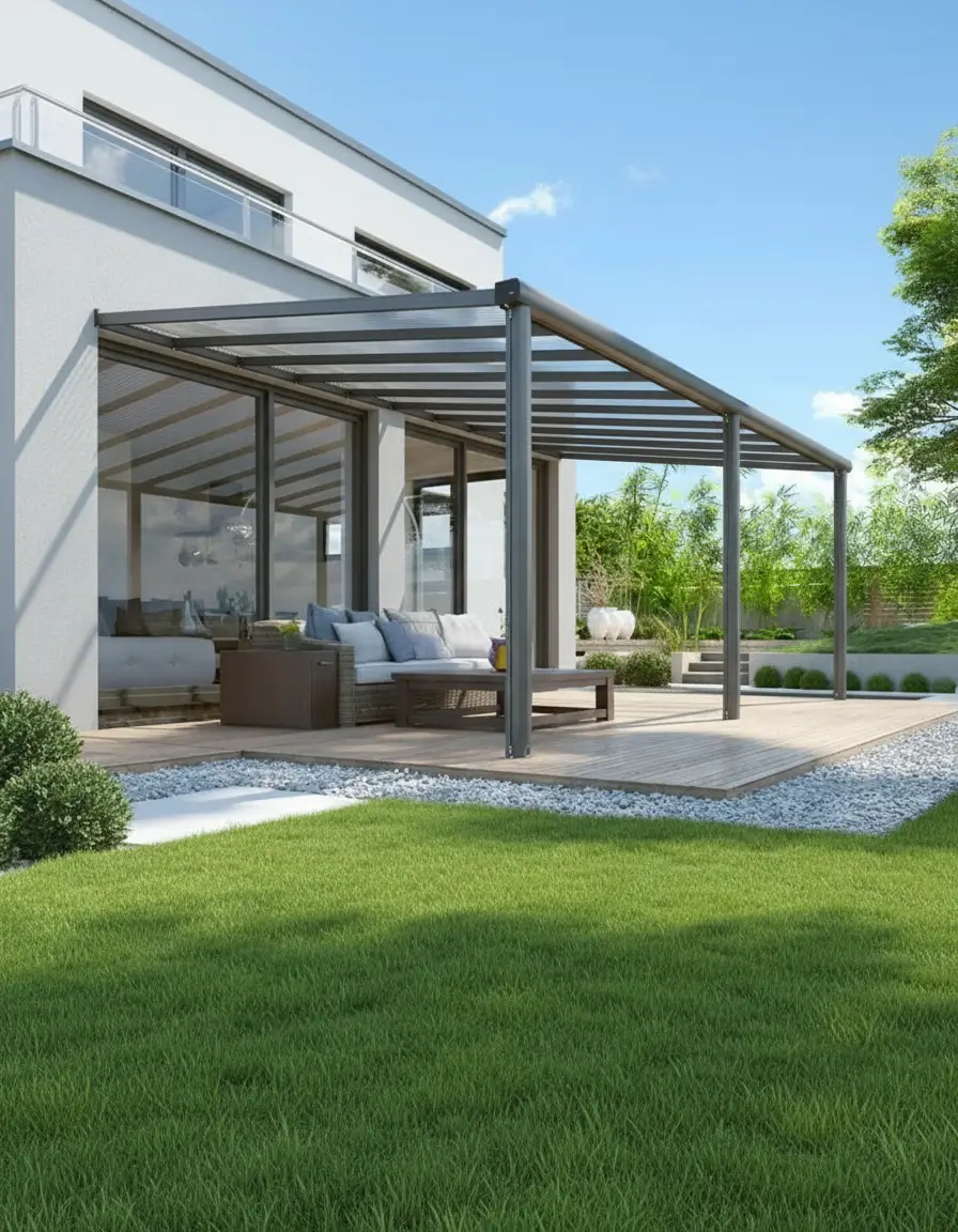 Carport solaire — Atout Menuiserie