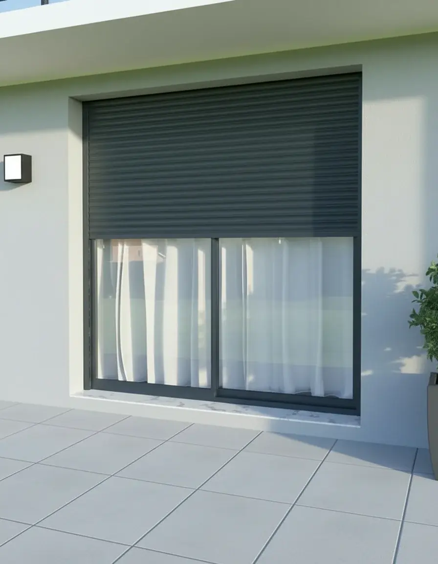 Volet roulant sur mesure posé à Brosville par Atout Menuiserie