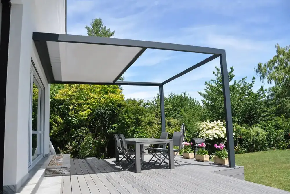 pergola a toile